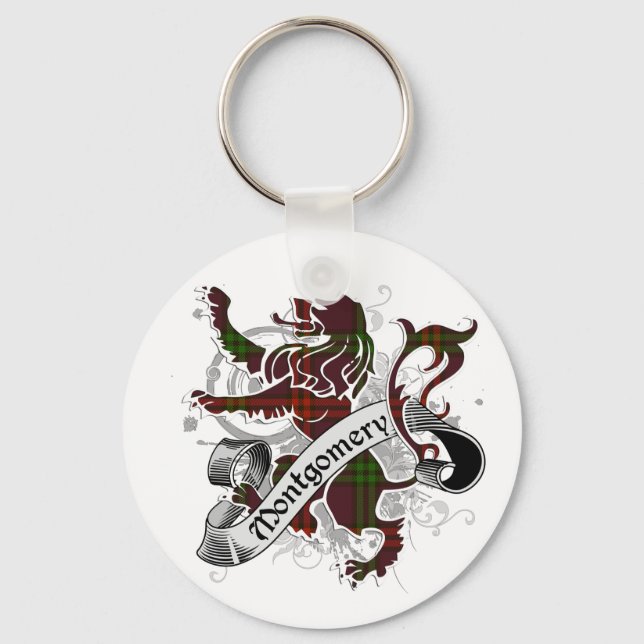 Chaveiro Montgomery Tartan Lion (Frente)