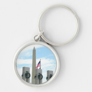 Chaveiro Monumento a Washington e Memorial da II Guerra Mun