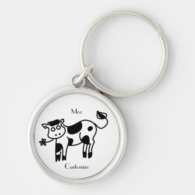 Chaveiro Moo Cow Thunder_Cove (Frente)