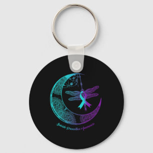 Chaveiro Moon Dragonfly Sensibilização para a prevenção do 