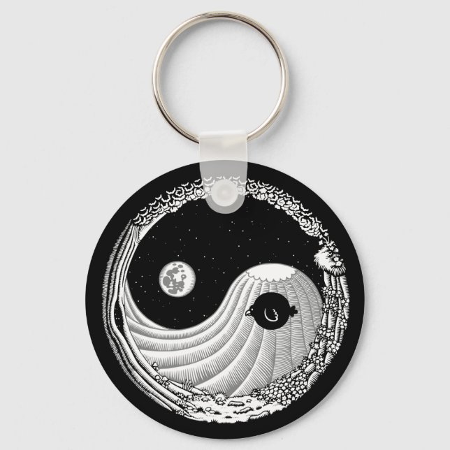 Chaveiro Moonbird Yang (Frente)