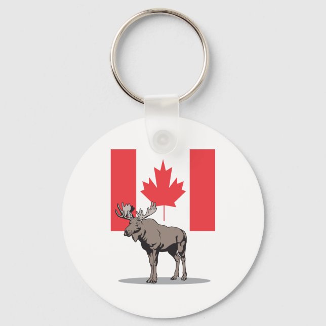 Chaveiro Moose Canada (Frente)