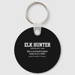 Chaveiro Moose Hunter Gift Engraçado Definição Caça De Elk