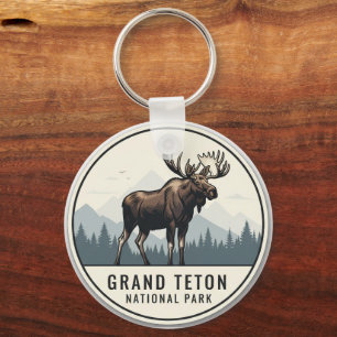 Chaveiro Moose no Parque Nacional de Grand Teton