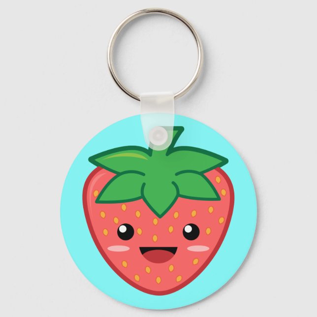 Chaveiro Morango (Frente)