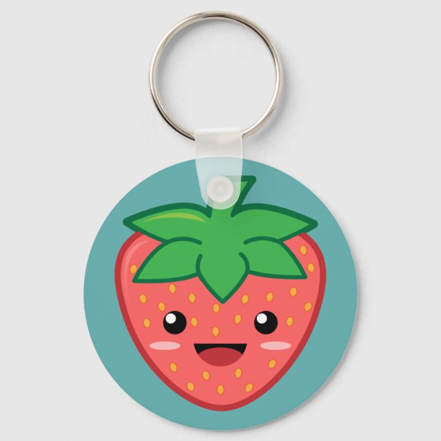 Chaveiro Morango (Frente)