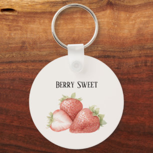 Chaveiro Morangos Berry Sweet  