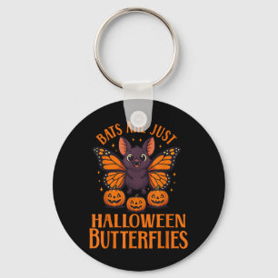 Chaveiro Morcego Fofo e Sinistro Borboleta de Halloween com