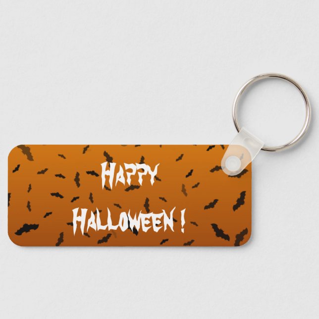 Chaveiro Morcegos de Halloween (Frente)