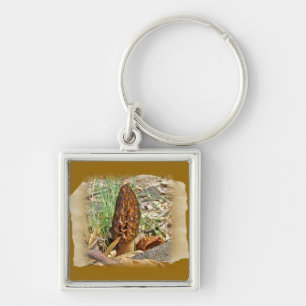 Chaveiro Morel Mushroom