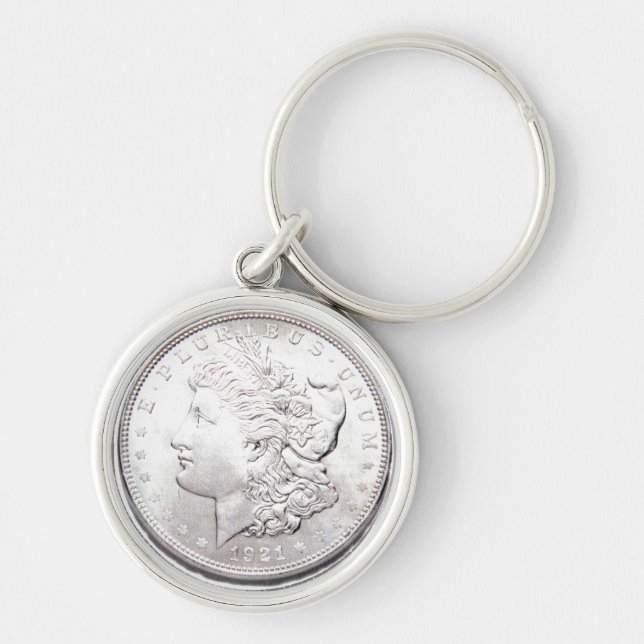 CHAVEIRO MORGAN SILVER DOLLAR (Frente)