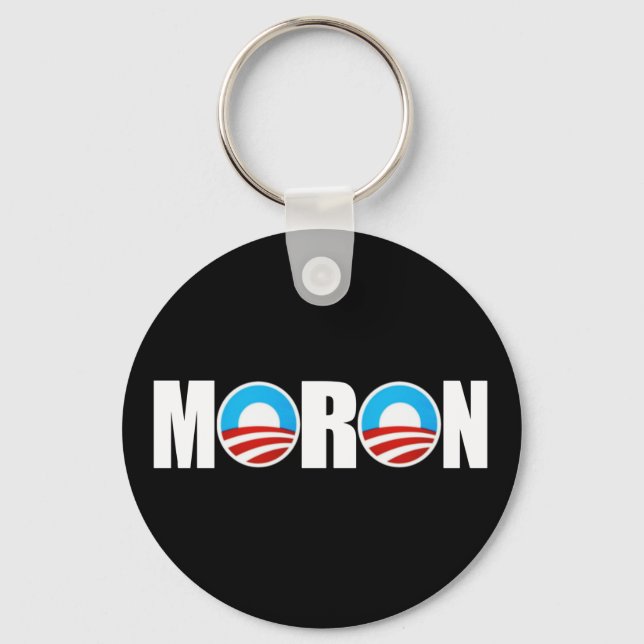 Chaveiro Moron Obama, anti Obama (Frente)
