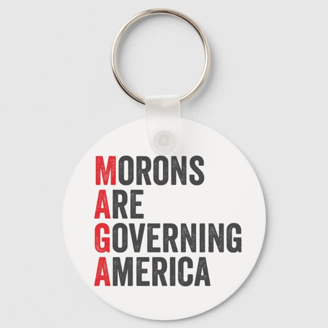 Chaveiro Morons estão governando a América 4 de julho (Frente)