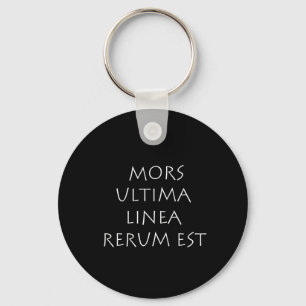 Chaveiro Mors ultima linea rerum est
