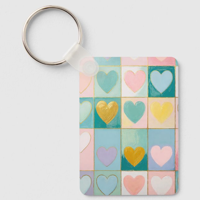 Chaveiro Mosaic of Affection (Frente)