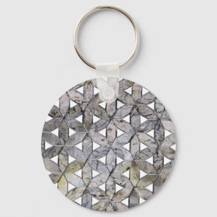 Chaveiro Mosaico da Cinza Natural
