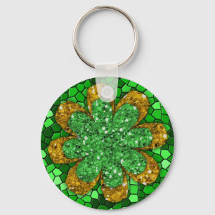 Chaveiro Mosaico verde