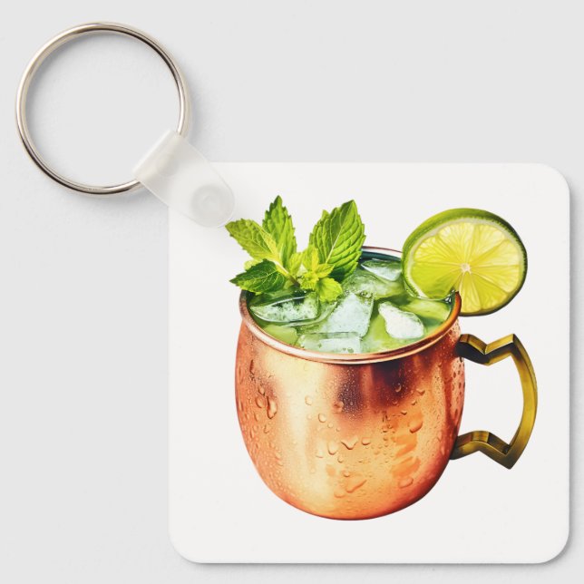 Chaveiro Moscou Mule com Limão (Frente)