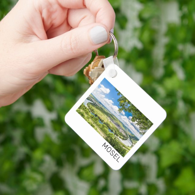 Chaveiro Moselle Loop Trittenheim Panorama Alemanha Souveni (Mão)