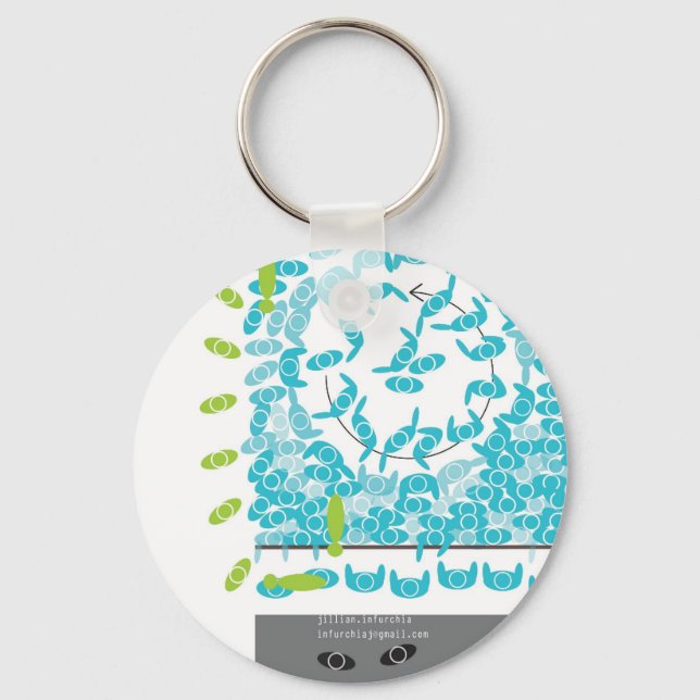 Chaveiro Mosh Pit Key Chain. Infurchiaj (Frente)