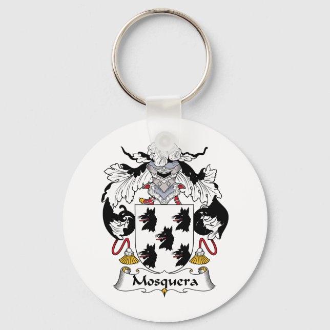 Chaveiro Mosquera Family Crest (Frente)
