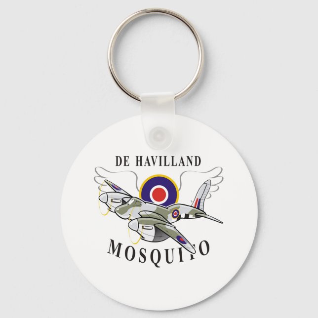 Chaveiro mosquito de havilland (Frente)