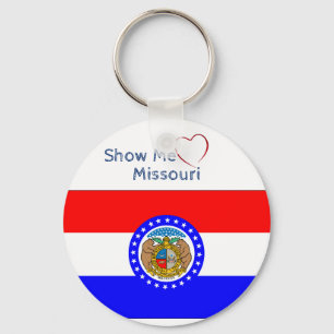 Chaveiro Mostre-me Love Missouri Flag Butotic  