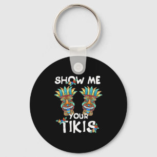 Chaveiro Mostre Meus Tikis Seios Engraçado Havaiano Aloha H