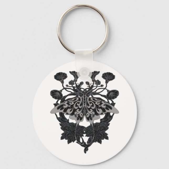 Chaveiro Moth Talisman - Whimsigoth Drath - Versão Branca (Frente)