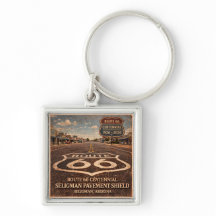 Mother Road Centennial Seligman Pavement Keepsake