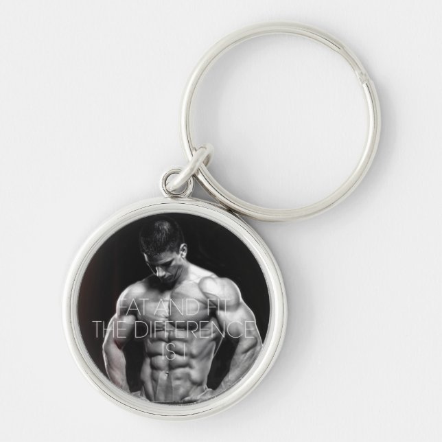 Chaveiro Motivação de Gym de Workout de malhação (Frente)