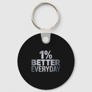 Chaveiro Motivação diária 1% melhor