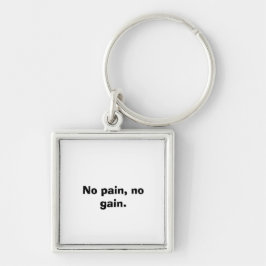 Chaveiro Motivação para Academia texto personalizado e marr