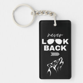 Chaveiro Motivational Quote Metal Keyring
