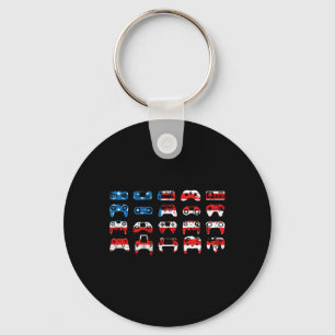 Chaveiro Moto Bandeira Americana Biker Retro EUA