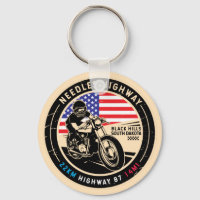 Motocicleta Agulha Highway South Dakota