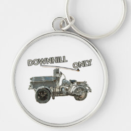 Chaveiro Motocicleta Vintage Engraçada de Descida