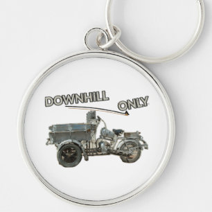 Chaveiro Motocicleta Vintage Engraçada de Descida