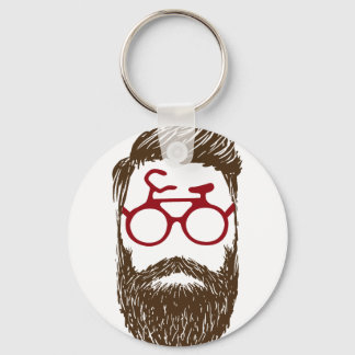 Chaveiro motociclista hipster