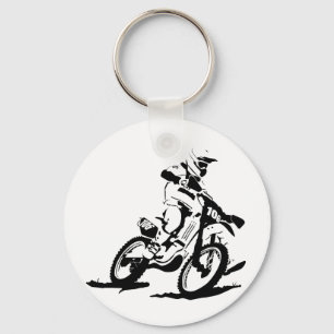 Chaveiro Motocross Bike e Rider simples