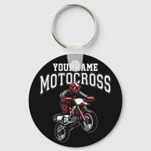 Chaveiro Motocross Dirt Bike Racing Personalizado
