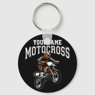 Chaveiro Motocross Dirt Bike Racing Personalizado