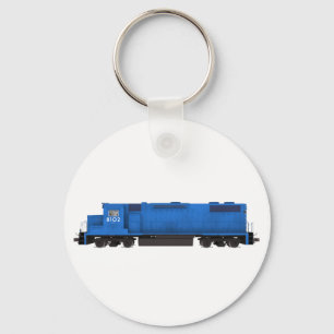 Chaveiro Motor do comboio azul: