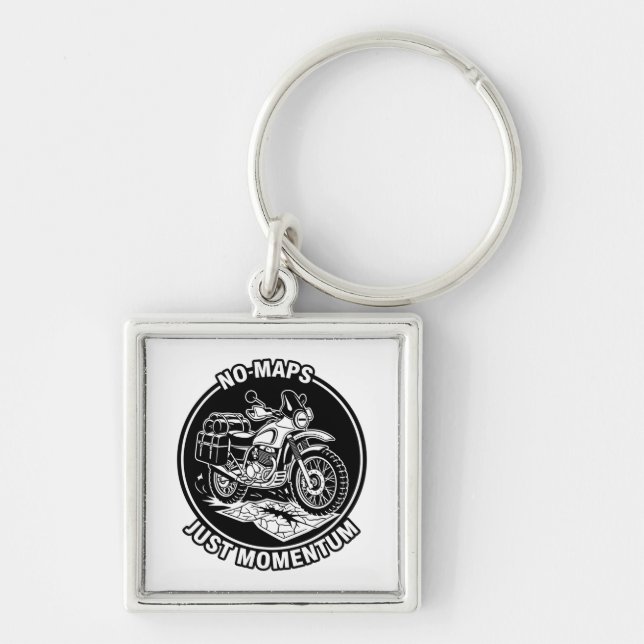 Chaveiro Motorcycle Touring Freedom Mindset (Frente)