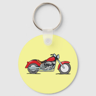 Chaveiro MotorCycle Vermelho de Cartoon - MotorBike