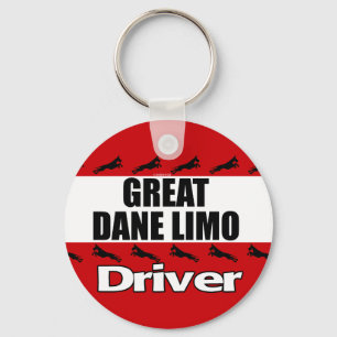 Chaveiro Motorista do Limo de great dane