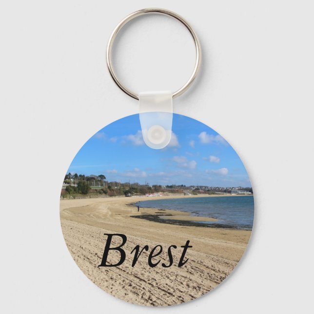 Chaveiro Moulin Blanc Beach em Brest (Frente)