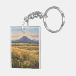 Chaveiro Mountain on the plain