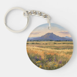 Chaveiro Mountain on the plain