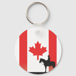 Chaveiro Mountie canadense